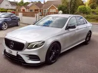 Used Mercedes E220 AMG line 2016 Silver Sedan
