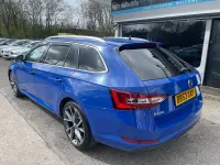 Used Skoda Superb SE L Executive 2019 Blue Estate