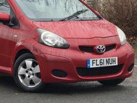 Used Toyota Aygo 68 HP (50 kW) 2011 Red Hatchback