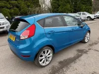 Used Ford Fiesta Titanium 75 HP (55 kW) 2013 Blue Hatchback