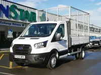 New Ford Transit 130 HP (95 kW) 2025 White Cabriolet