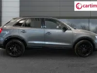 Begagnad Audi Q3 Black Edition 150 HK (110 kW) 2018 Grå SUV