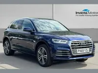 Used Audi Q5 S-Line 190 HP (139 kW) 2019 Navarra blue metallic SUV