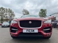 Used Jaguar F-Pace R-Sport 178 HP (130 kW) 2017 Red SUV