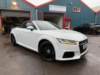 Used Audi TT Roadster S-Line 2015 White Cabriolet