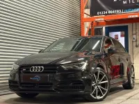 Begagnad Audi S3 Sportback Advanced 300 HK (220 kW) 2014 Svart Halvkombi