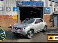Used Nissan Juke Tekna 117 HP (86 kW) 2014 Silver SUV