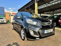 Used Kia Picanto 68 HP (50 kW) 2012 Black Hatchback