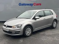 Used VW Golf VII S 110 HP (80 kW) 2016 Silver Hatchback