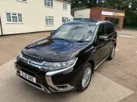 Used Mitsubishi Outlander P-HEV 2019 Black Estate