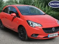 Used Vauxhall Corsa 75 HP (55 kW) 2019 Red Hatchback