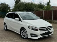 Used Mercedes B180 122 HP (89 kW) 2016 White Hatchback