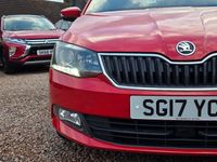 Used Skoda Fabia SE L 75 HP (55 kW) 2017 Red Hatchback