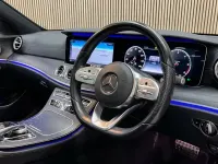 Used Mercedes E300 AMG line 245 HP (180 kW) 2020 Blue Sedan