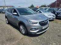 Used Vauxhall Grandland X Sport 120 HP (88 kW) 2018 Grey SUV