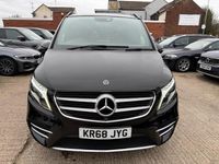 Used Mercedes V250 AMG line 2018 Black MPV
