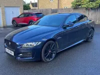 Used Jaguar XE R-Sport 180 HP (132 kW) 2019 Blue Sedan