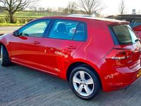 Used VW Golf VII Match 105 HP (77 kW) 2014 Red Hatchback