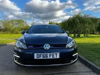 Used VW Golf VII GTE 204 HP (150 kW) 2016 Blue Hatchback
