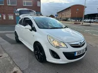 Used Vauxhall Corsa Edition 85 HP (62 kW) 2010 White Hatchback