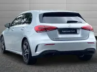 Used Mercedes A200 AMG line 161 HP (118 kW) 2022 Iridium silver Hatchback