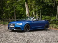 Used Audi RS5 Advanced 450 HP (330 kW) 2015 Blue Cabriolet