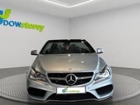 Used Mercedes E220 AMG line 177 HP (130 kW) 2015 Silver Cabriolet