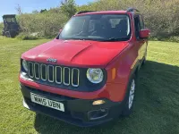 Used Jeep Renegade Longitude 120 HP (88 kW) 2015 Red SUV
