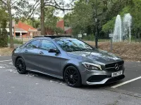 Used Mercedes CLA220 AMG line 2017 Grey Coupe