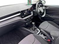 Used Skoda Fabia Design Edition 85 HP (62 kW) 2025 Moon white metallic black magic pearl effect Hatchback