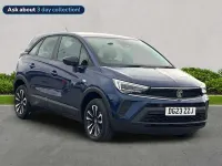 Used Vauxhall Crossland Design Edition 130 HP (95 kW) 2023 Blue SUV