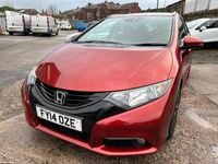 Begagnad Honda Civic SR 2014 Röd Kombi