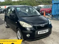 Used Hyundai i10 Comfort 67 HP (49 kW) 2008 Black Hatchback