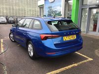 Used Skoda Octavia SE 81 HP (59 kW) 2022 Race blue metallic Estate