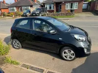 Used Kia Picanto Air 68 HP (50 kW) 2012 Black Hatchback
