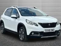 Used Peugeot 2008 Allure Premium 83 HP (61 kW) 2018 Bianca white SUV