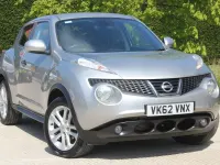 Used Nissan Juke Tekna 110 HP (80 kW) 2012 Silver SUV