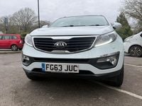 Used Kia Sportage 115 HP (84 kW) 2013 White SUV