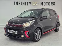 Used Kia Picanto GT-Line S 83 HP (61 kW) 2019 Black Hatchback