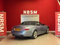 Used Jaguar XKR Supercharged 420 HP (308 kW) 2008 Blue Cabriolet