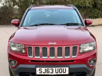 Used Jeep Compass Limited 172 HP (126 kW) 2013 Red SUV