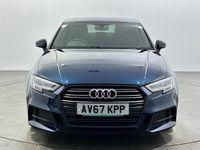 Used Audi A3 Black Edition 150 HP (110 kW) 2017 Blue Sedan