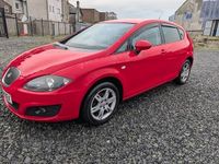 Used Seat Leon Ecomotive 105 HP (77 kW) 2010 Red Hatchback
