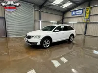 Used Skoda Octavia Scout 4x4 150 HP (110 kW) 2019 White Estate