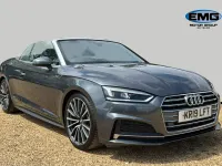Used Audi A5 Cabriolet S-Line 2019 Grey Cabriolet