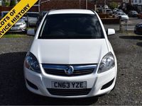 used Vauxhall Zafira 1.6 EXCLUSIV 5d 113 BHP LOTS OF SERVICE HISTORY -IMMACULATE
