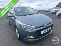 Used Hyundai i20 SE 84 HP (61 kW) 2016 Blue Hatchback