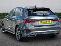 Used Audi A3 S-Line 150 HP (110 kW) 2022 Grey Sedan
