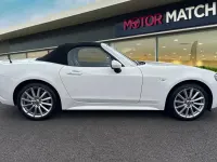 Used Fiat 124 Spider Lusso Plus 140 HP (102 kW) 2017 White Cabriolet