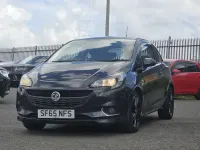 Used Vauxhall Corsa Edition 90 HP (66 kW) 2016 Black Hatchback
